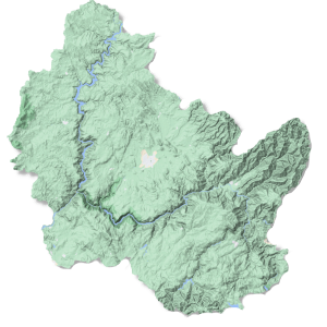Mapa de la Ribeira Sacra