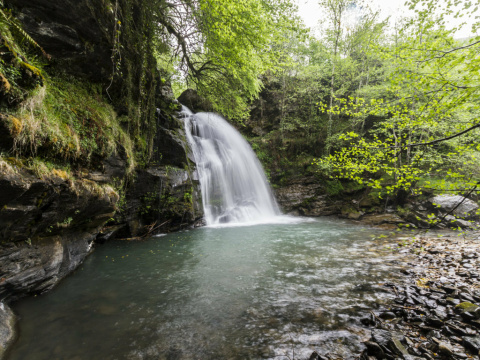 Wasserfall von Pedriña
