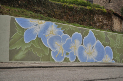 Mural Reforestando Verónica Persica, Verónica dos Prados (1)