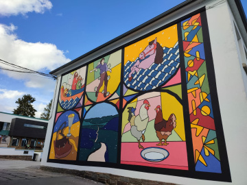 Mural Lendas do Camiño (1)