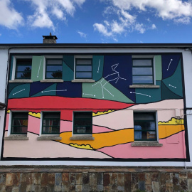 Mural Lendas do Camiño (2)