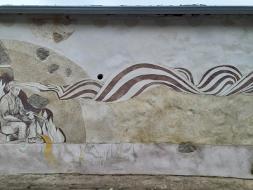 Esgrafiado en A Pena (Paradela) (1)