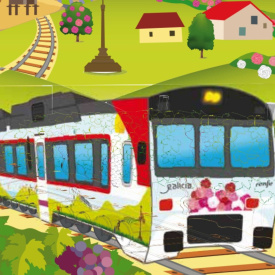 Trenes Turísticos de Galicia 2023 en Ribeira Sacra