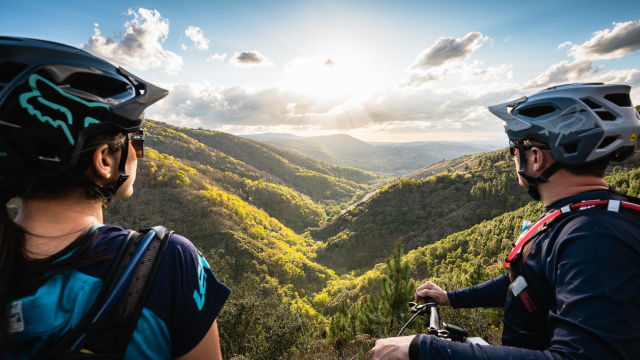Rutas de senderismo aptas para bicicletas