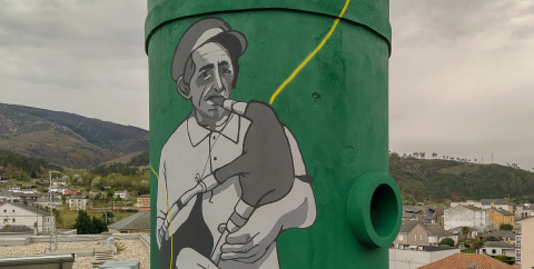 Mural San Clodio (Ribas de Sil) (1)
