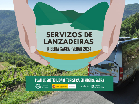 Servicios de lanzadera Ribeira Sacra verano 2024