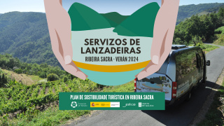 Servicios de lanzadera Ribeira Sacra verano 2024