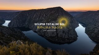Eclipse solar 2026 en Ribeira Sacra