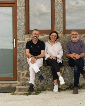 Ana, Ricardo y Xesús