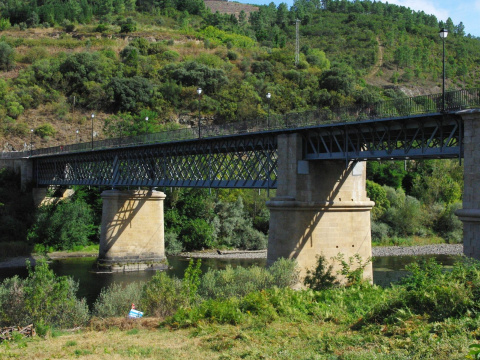 Iron Bridge of Ribas de Sil