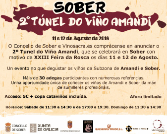 XXIII Rosca Fair and II Wine Tunnel