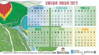 Calendario Ribeira Sacra 2019 Calendario Ribeira Sacra 2019