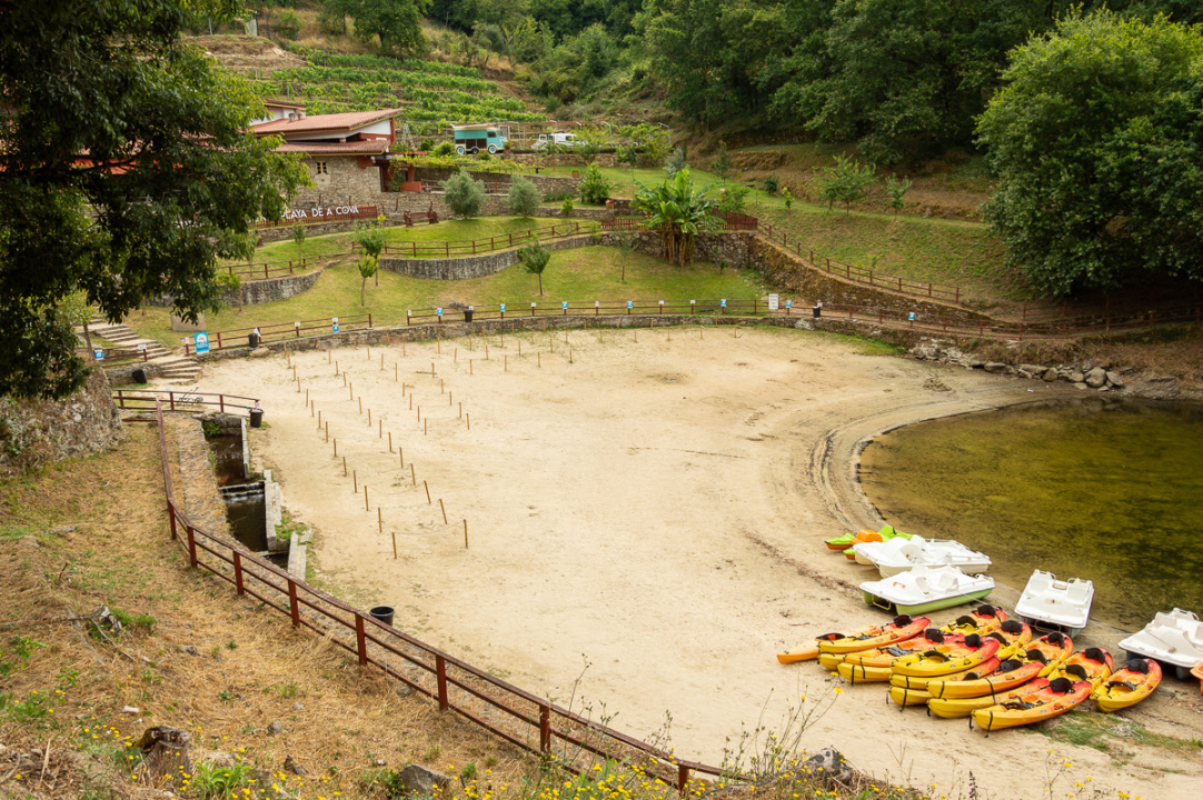 Ribeira Sacra | Playa Fluvial De A Cova