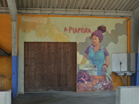 Fresque murale « Pulpeira »
